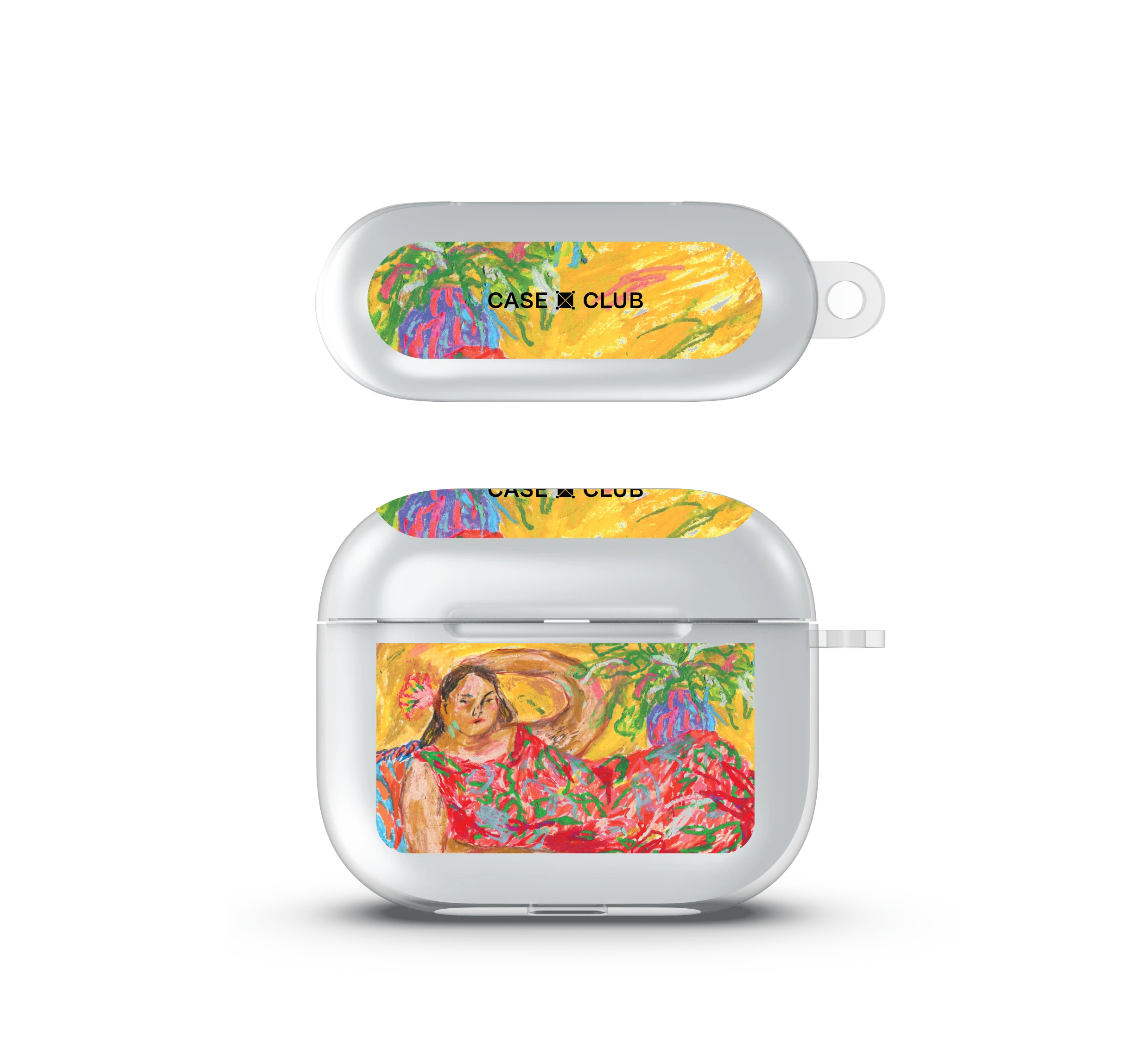 เคสใส airpods รุ่น 3 พอร์ทเทรตสาวสวย โดย juli baker